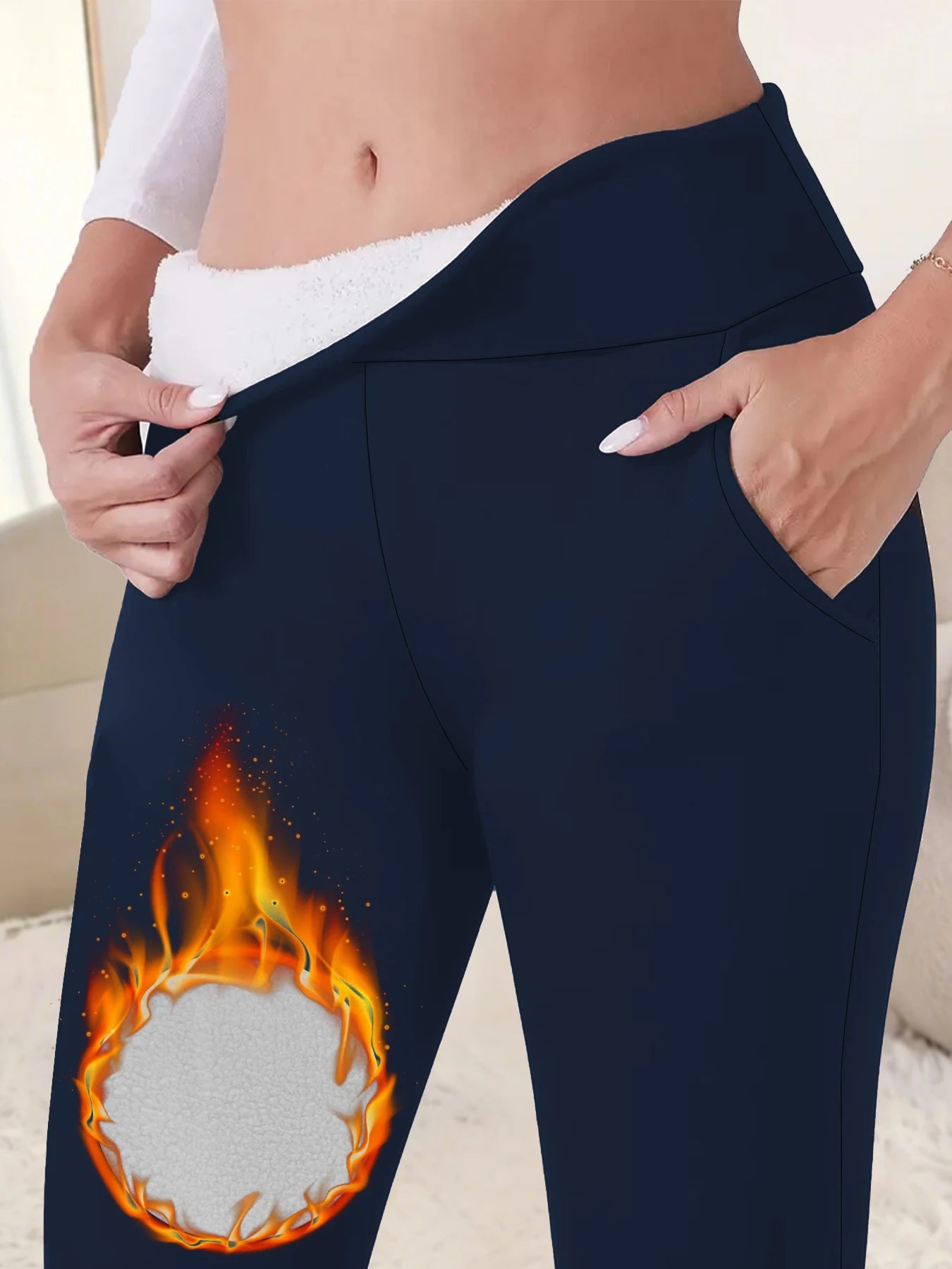 Fleece-Lined Winter Leggings™