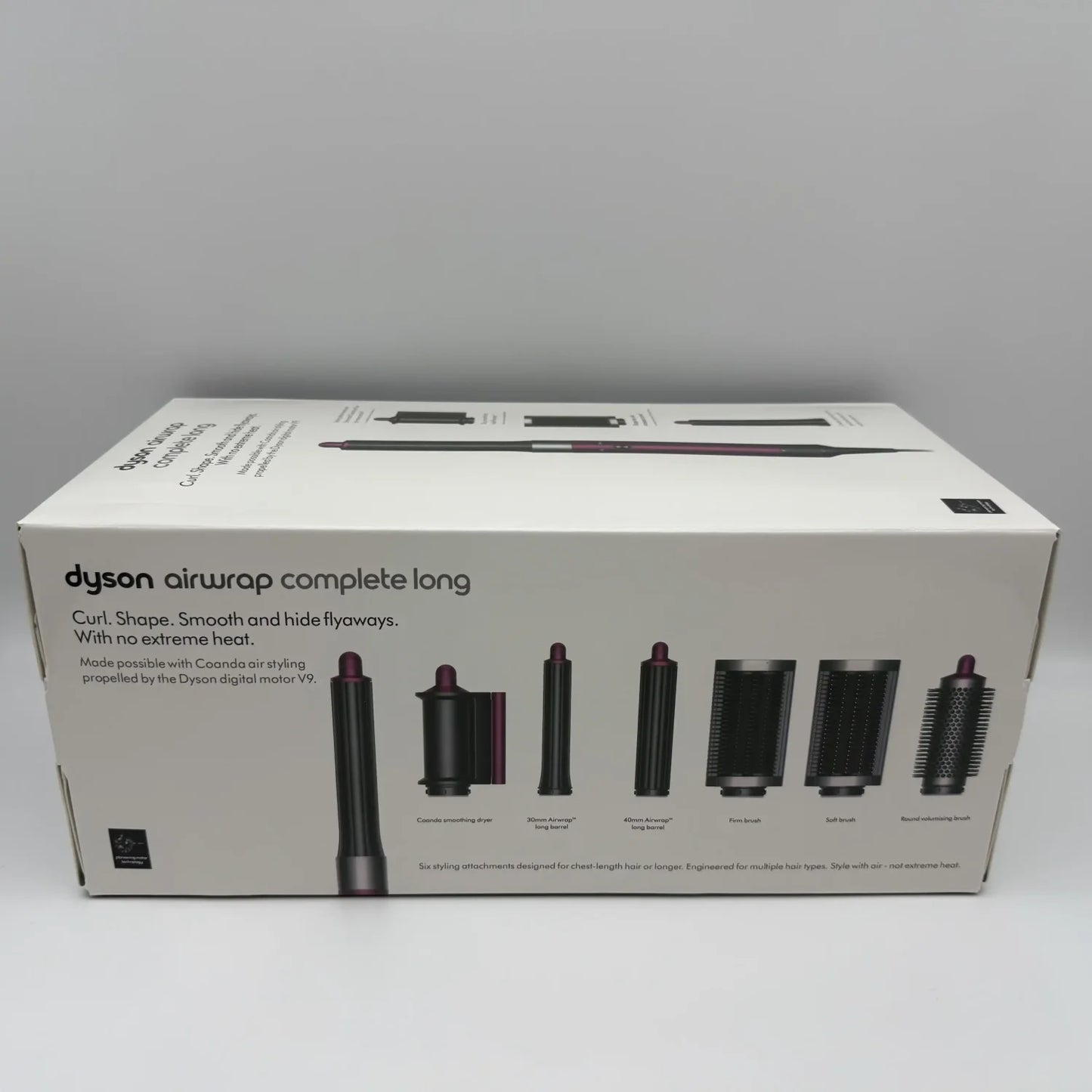 HS05 Dyson Airwrap™ Multi-Styler Complete Long Fuchsia / Nickel